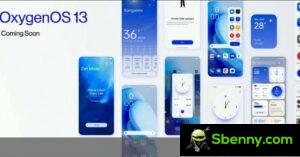 OxygenOS 13 brengt een nieuwe look geïnspireerd op water en Android 13