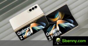 Samsung Galaxy Z Fold4 visa usar Gorilla Glass Victus +, carregar mais rápido