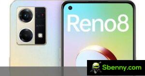 Oppo Reno8 4G leaks "Gold dawn light"looks like a minor upgrade to the Reno7 4G