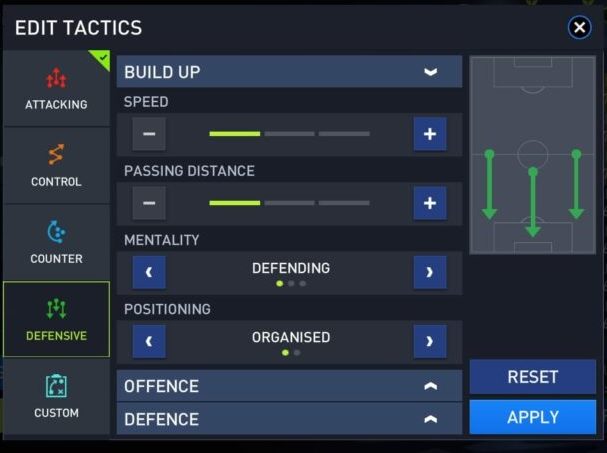 Taktik-Defensive-FIFA-Mobile-Manager-Modus
