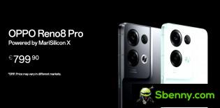 Oppo Reno8 et Reno8 Pro sont lancés en Europe