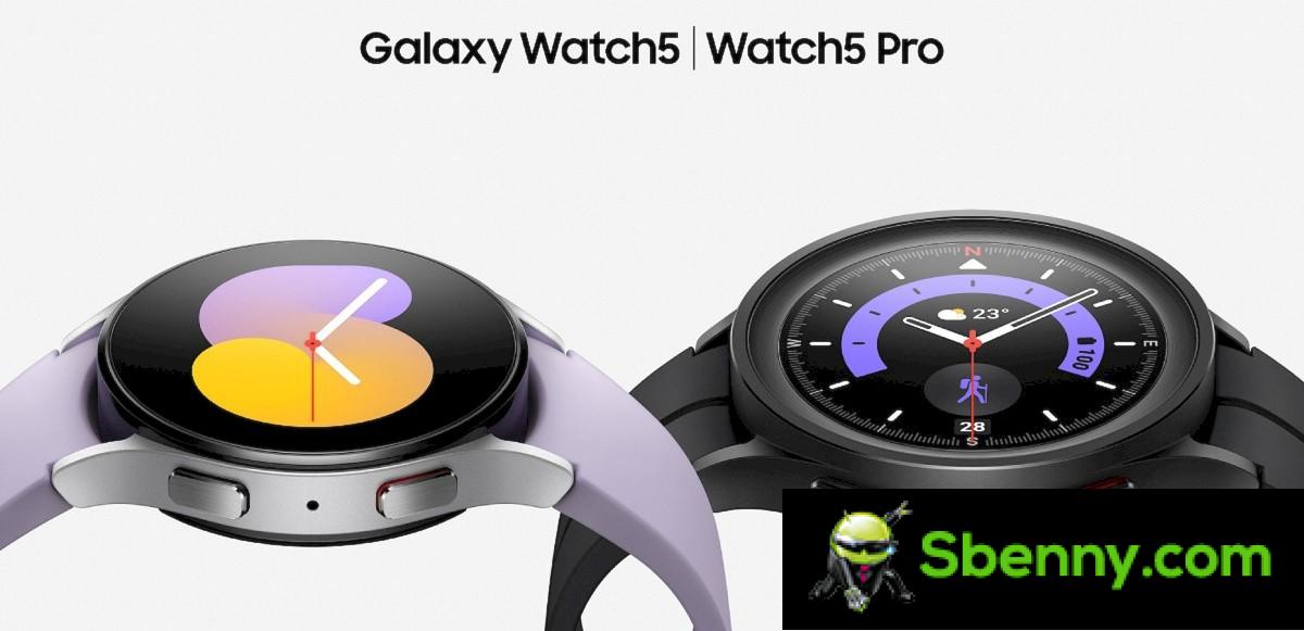 Galaxy Watch5 and Watch5 Pro unveiled with sapphire crystals and larger batteries