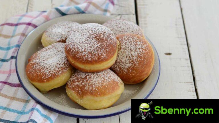 Krapfen: the recipe for the delicious filled donuts
