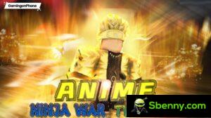 Roblox Anime Ninja War Tycoon Free Codes and How to Redeem Them (August 2022)