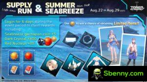 Guide et astuces de l'événement Tower of Fantasy Summer Seabreeze