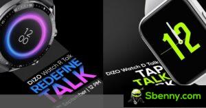 DIZO Watch R Talk and Watch D Talk will launch on September 7th