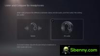 Comparison between 3D audio and stereo audio