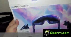 Meta Quest Pro проигрывает в видео, показывает новый дизайн наушников и контроллеров