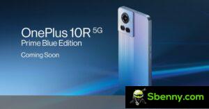 OnePlus 10R Prime Blue Edition está chegando em breve