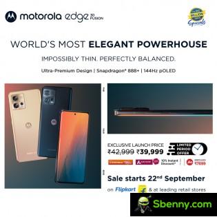 Motorola Edge 30 Ultra and Edge 30 Fusion pricing and availability