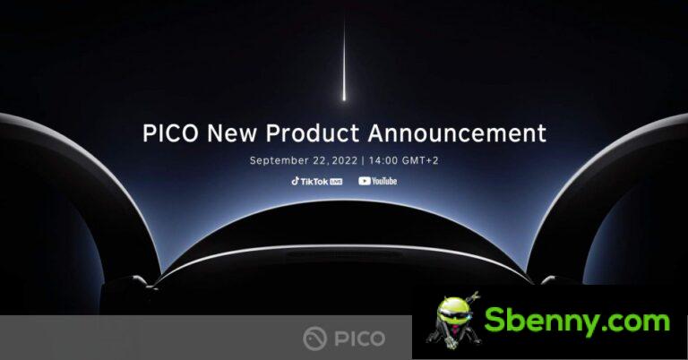 Pico, di proprietà di ByteDance, lancerà un nuovo visore VR il 22 settembre
