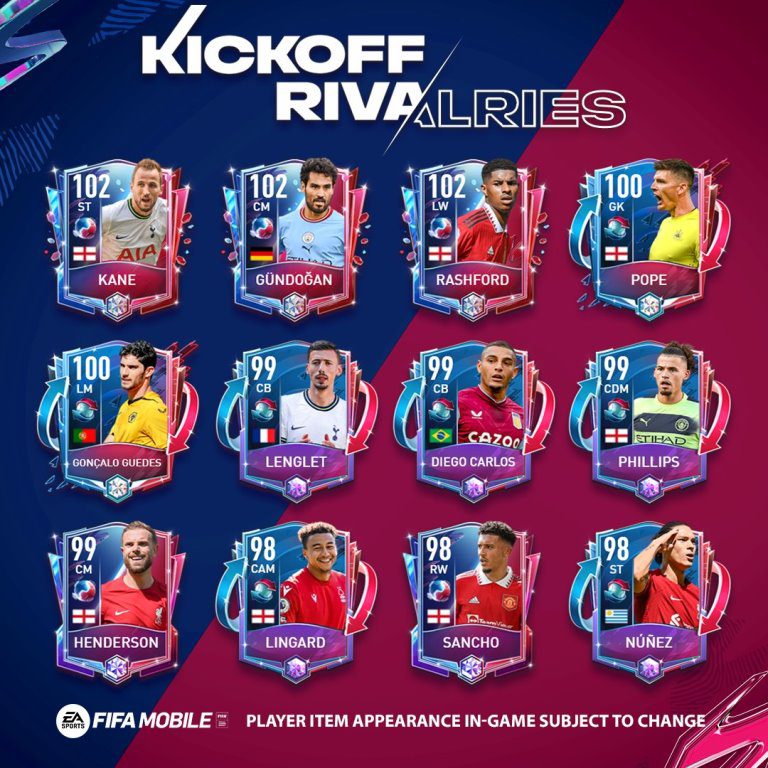 FIFA Mobile 21: Rivalries Guide & Players List 