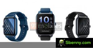 The OnePlus Nord Watch’s color options revealed through leaked renders