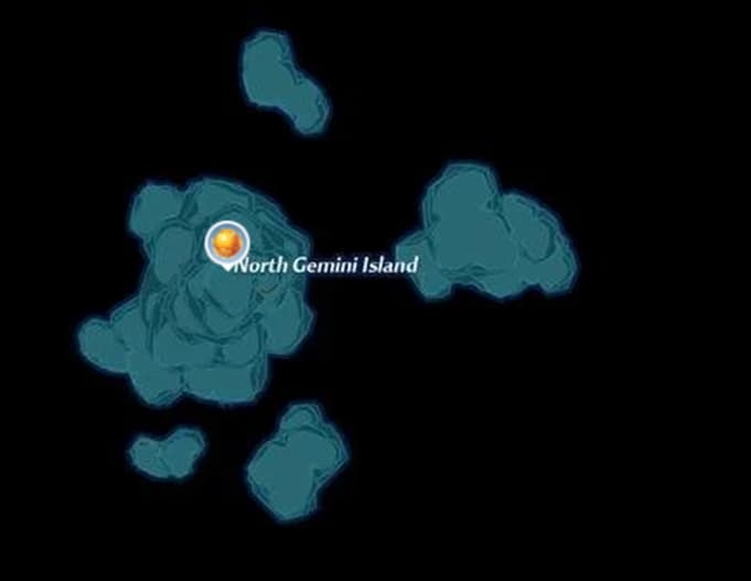 Locations of the golden core of the Tower of Fantasy artificial island