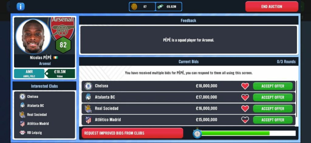 SM23 Transfer Sales Negotiations Soccer Manager 2023 Review
