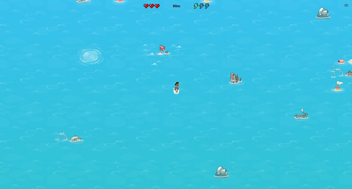 Microsoft Edge game hidden surfing