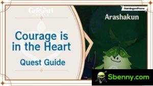 Genshin Impact: Courage è nella guida e nei suggerimenti di Heart World Quest