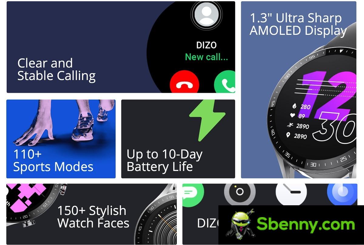 DIZO Watch R Talk und Watch D Talk mit Bluetooth-Anruffunktion vorgestellt