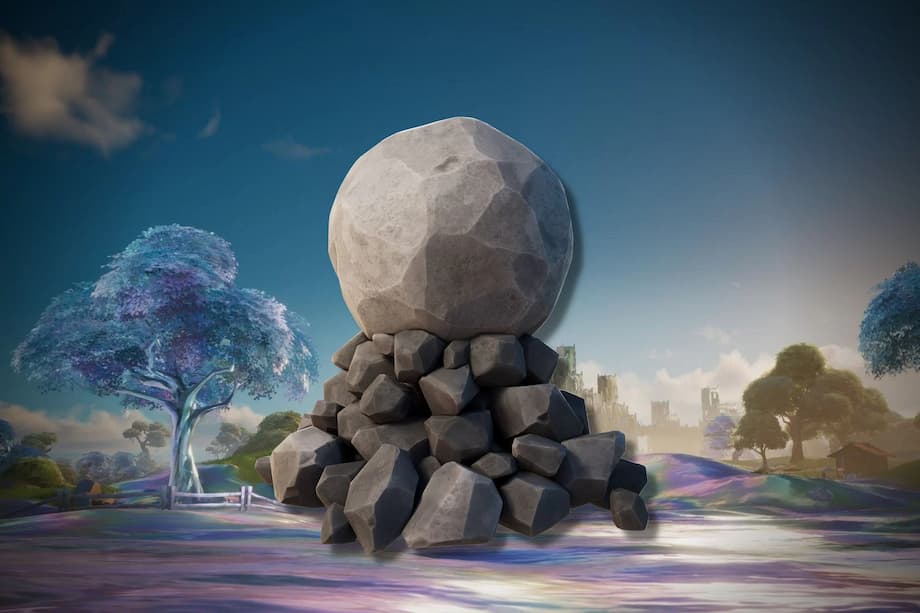 Fortnite runaway boulder