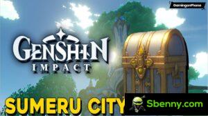 Genshin Impact: tips om gemakkelijk de verborgen kist in Sumeru . te krijgen