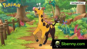 Pokémon Go: moveset lan counter paling apik kanggo Girafarig