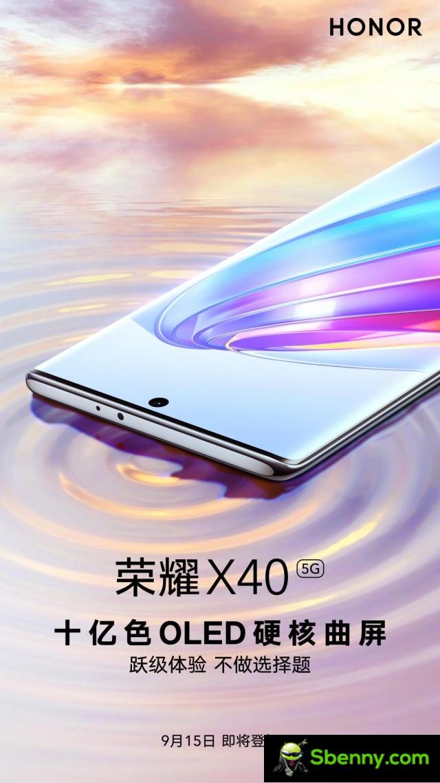 Honor X40 poster