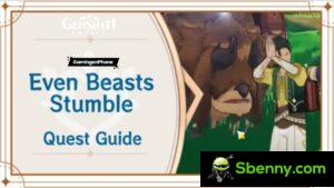 Genshin Impact: Even Beasts Stumble World Mission Guide et astuces