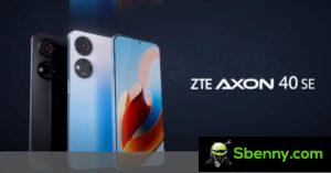 Official ZTE Axon 40 SE with 6.67 ”AMOLED chipset and Unisoc