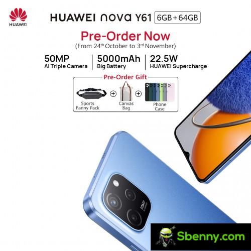 Huawei Nova Y61 poster