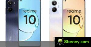 Realme 10 4G pierde más renders, confirmó la capacidad de la batería de la versión 5G