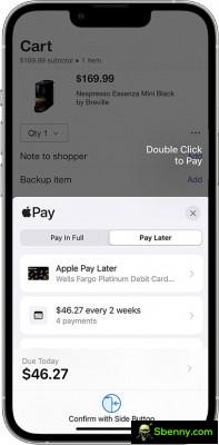 Apple представила «Плату позже» с iOS 16