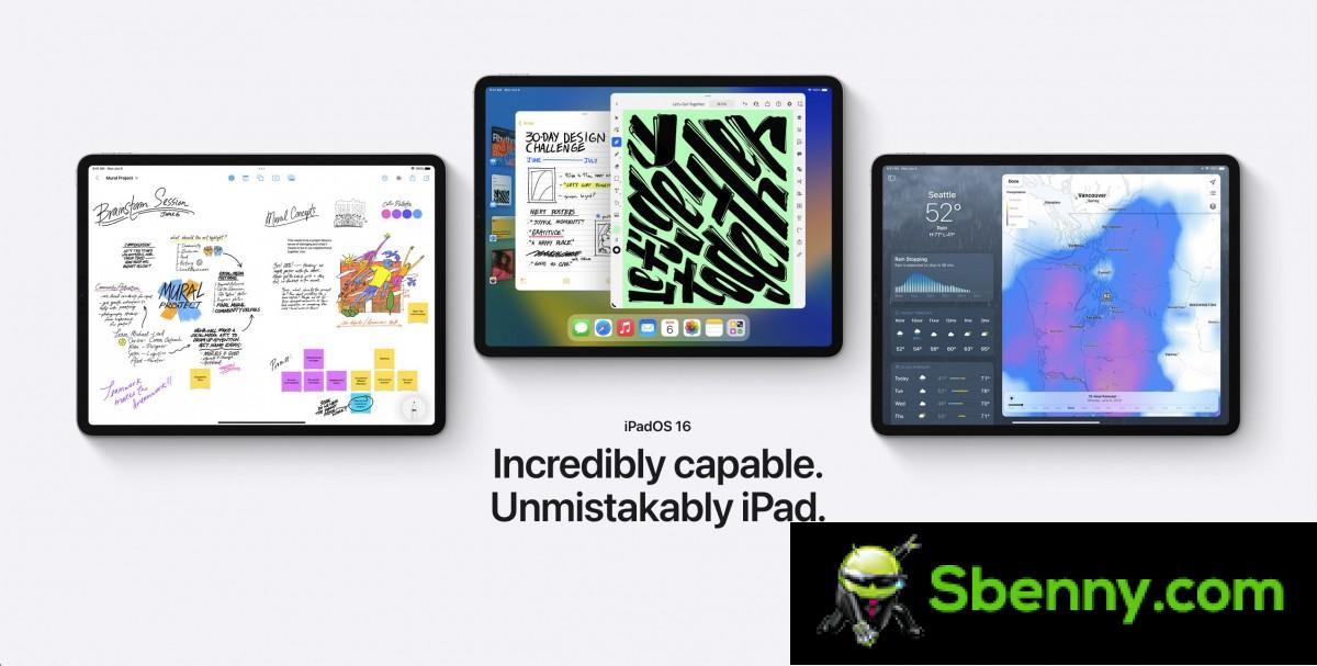 Apple will launch iPadOS 16.1 on October 24th