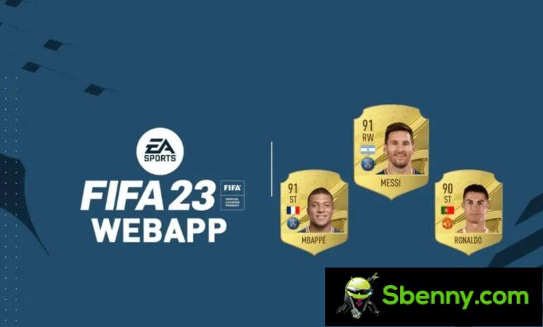 FIFA 23 web app: what it is and what it is for