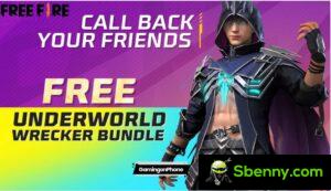 Fire Friends Callback Free Event: Veja como obter o Wrecker Underworld Bundle gratuitamente
