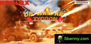 Roblox Oil Warfare Tycoon Free Codes and How to Redeem Them (September 2022)