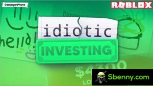 Roblox Idiotic Investing Free Codes u Kif Tifdihom (Ottubru 2022)