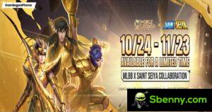 Mobile Legends x Saint Seiya collaboration: how to get free skins and exclusive resources