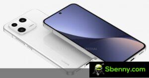 Renderings of Xiaomi 13 reveal flat sides and displays
