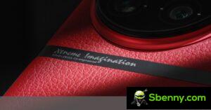 Кожаный красный vivo X90 Pro+ появляется на живом фото и тизере