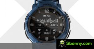 Il nuovo Garmin Instinct Crossover è un robusto smartwatch ibrido con lancette analogiche
