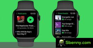 Spotify nganyari app WatchOS kanthi antarmuka anyar