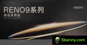 Серия Oppo Reno9 поступит в продажу 24 ноября.