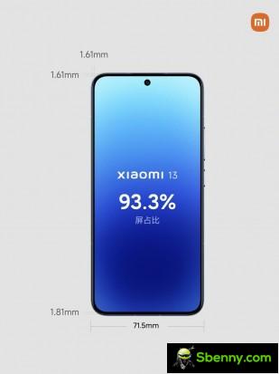 Xiaomi 13 official rendering and IP68 confirmation