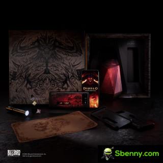 Коробка Asus ROG Phone 6 Diablo Immortal Edition и аксессуары