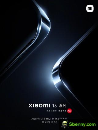 Xiaomi 13 series launch poster
