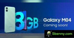 Samsung Galaxy M04 está a caminho da Índia, vazamentos de preço