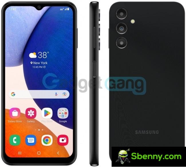 L-immaġni leaked ta 'Samsung Galaxy A14 5G