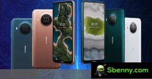Nokia X10 and X20 start receiving Android 13