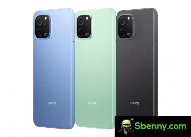 Huawei Enjoy 50z in Sapphire Blue, Mint Green and Magic Night Black
