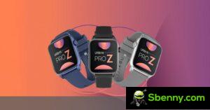 Inbase Urban Pro Z Smartwatch mit 120 Sportmodi und Bluetooth-Anrufen angekündigt